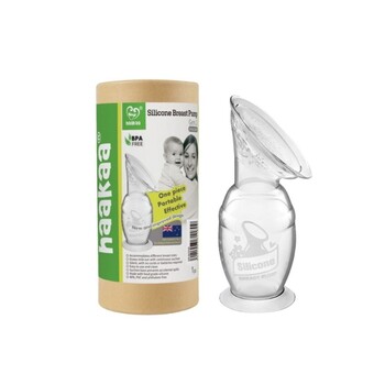 Generation 2 Silicone Breast Pump with Suction Base (100ml)